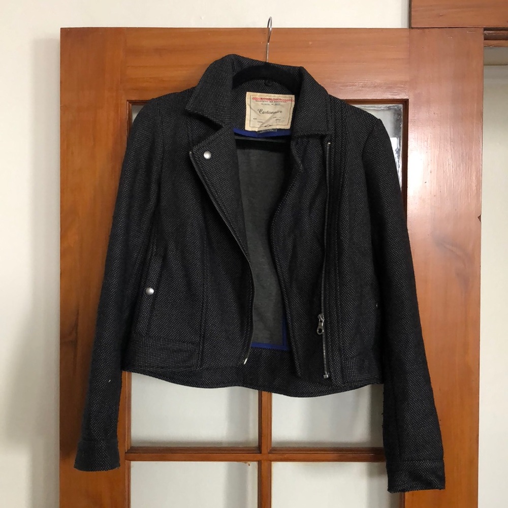 Warm anthropology pea coat